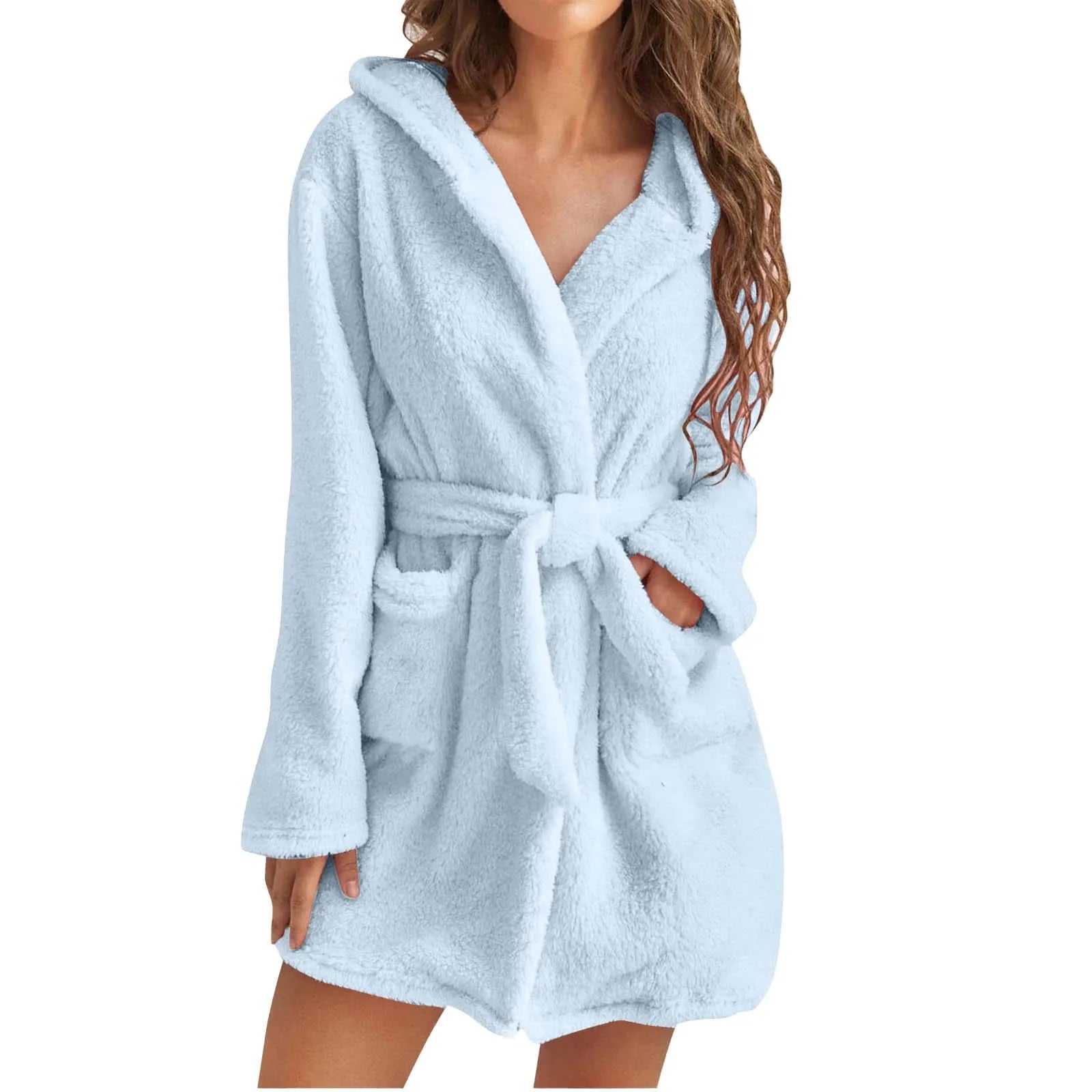 Ladies Plush Soft Robe