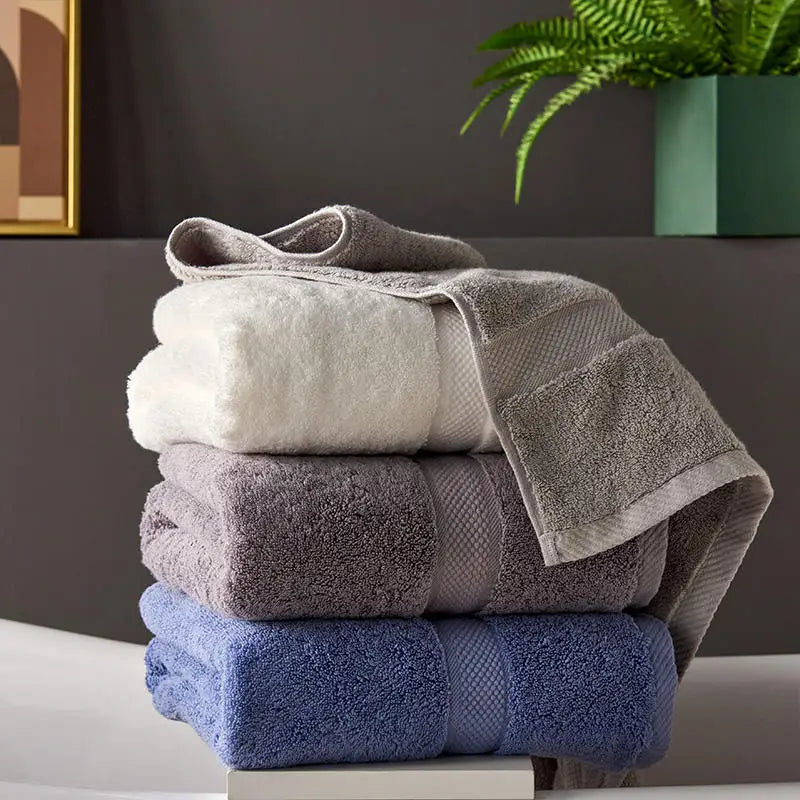Large Cotton Bath Towels