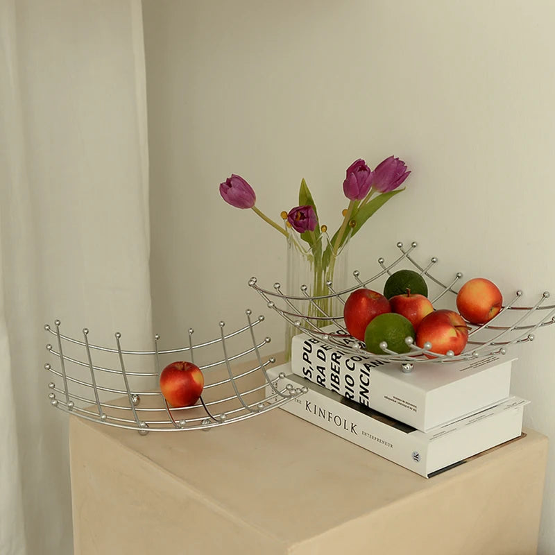 French Metal Fruit Tray