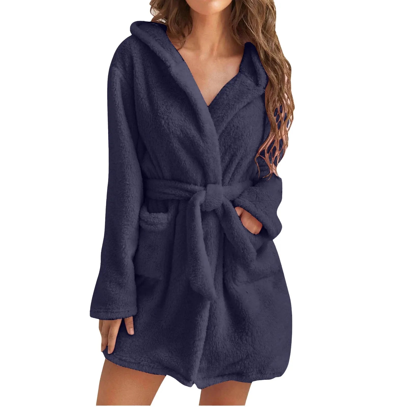 Ladies Plush Soft Robe